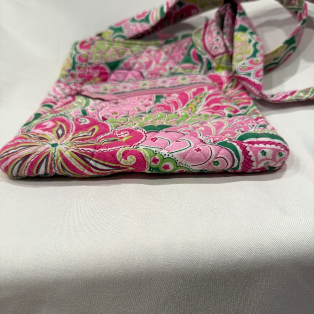 Vera Bradley Crossbody Hipster Bag in Retired Pinwheel Pink Pattern - Picture 4 of 8